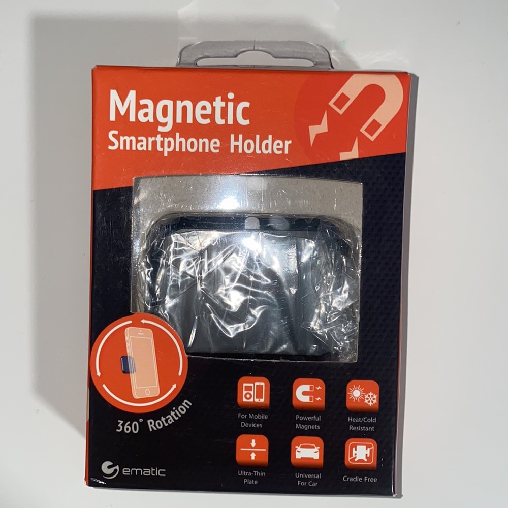 NEW Ematic Magnetic Smartphone Holder